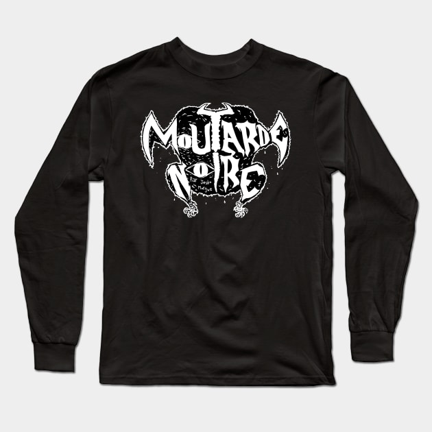 Moutarde Noire Poulet Demon Long Sleeve T-Shirt by Morgue Window Merch